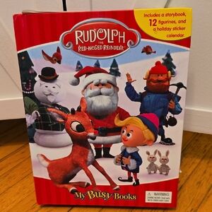Rudolph The Red Nose Reindeer, My Busy Books Set